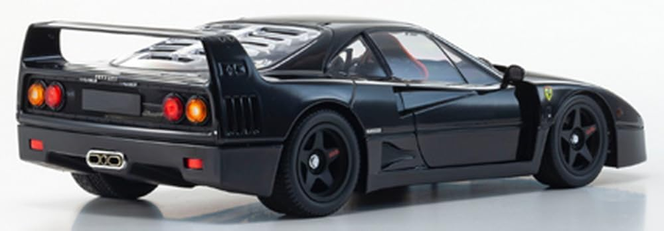 Kyosho Original 1/18 Ferrari F40 Black Finished Product image number 3
