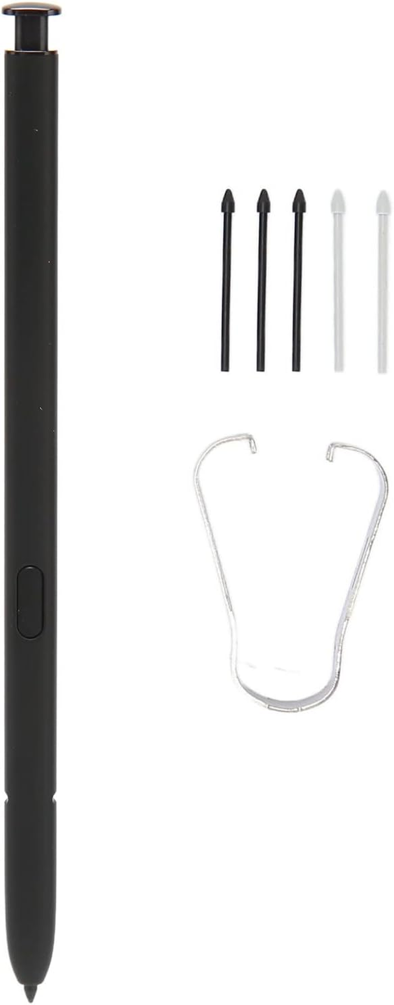 S23 Ultra Spen Replacement for S23 Ultra All Versions Stylus Touch Spen with 5Pcs Tips, Stylus Pen for S23 Ultra All Versions (Black)