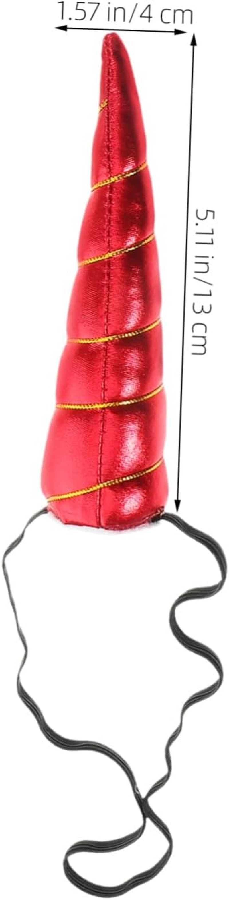 Ipetboom 4Pcs Unicorn Horn Headband Animal Ears Headband Princess Birthday Party Supplies Stylish Hair Accessories