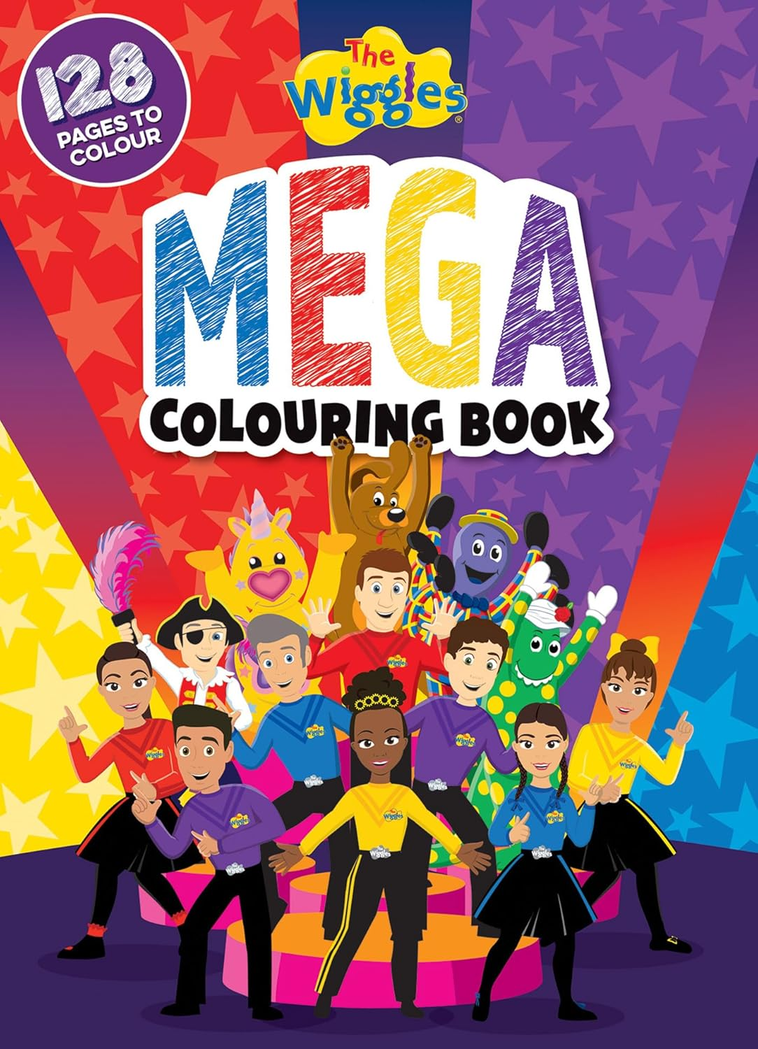 The Wiggles: Mega Colouring Book