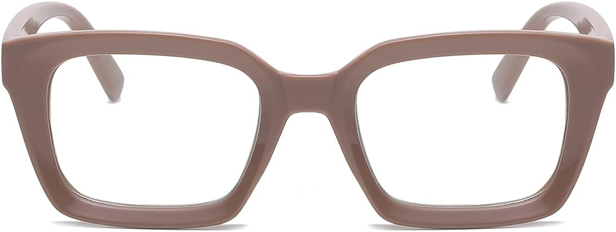 JOVAKIT Non  Glasses for Women Men Fashion Square Frame Eyeglasses