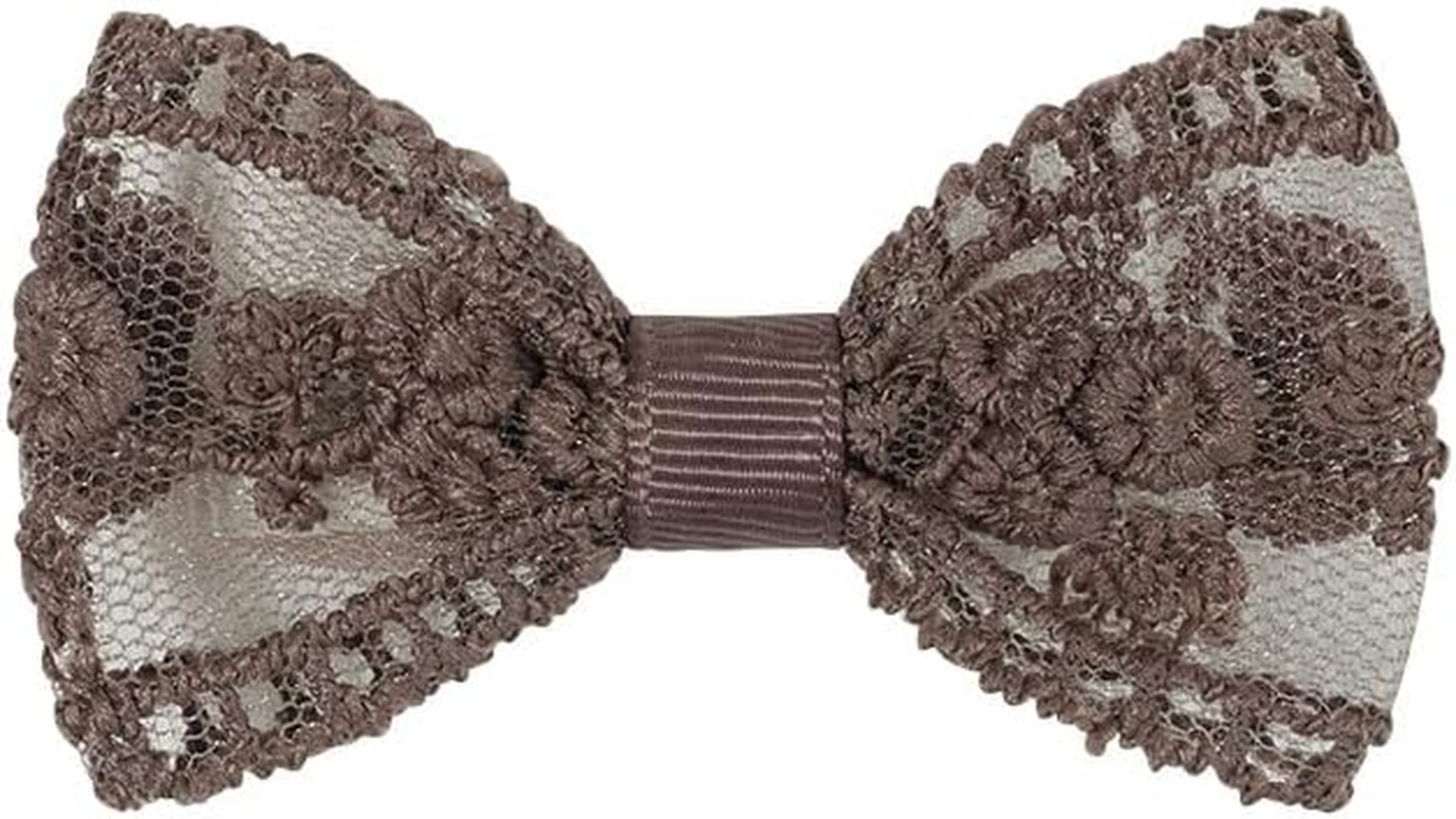 10Pcs Lace Hair Bows Clips for Little Girls,2.75Inch Baby Hair Clips,Fully Lined Baby Hair Bows Clips,Infants Toddlers Kids Hair Styling Accessories for Fine Hair image number 5