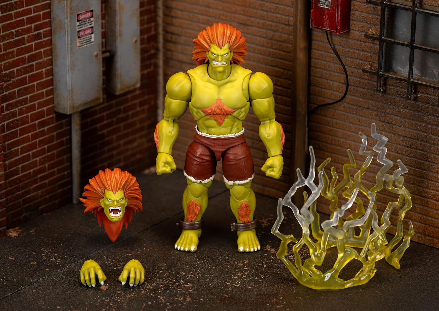Jada Toys Street Fighter II - 6" Blanka Figure image number 2