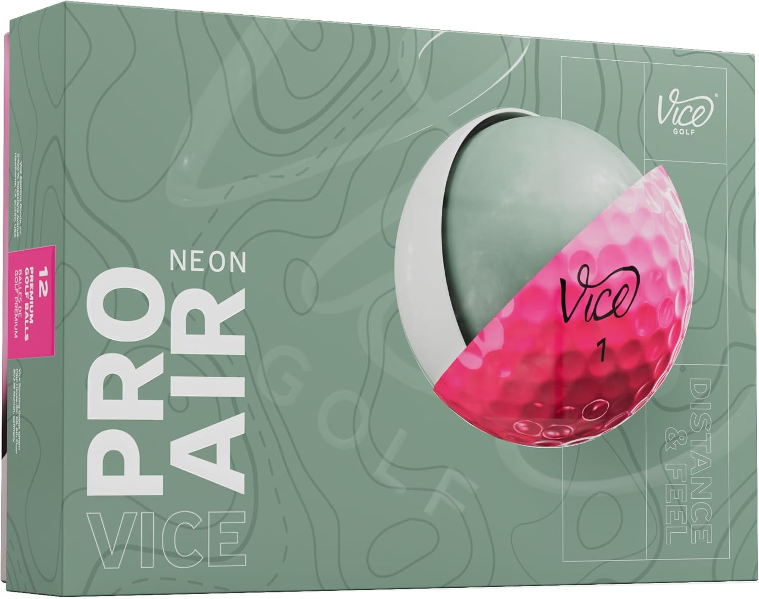 Vice Pro Air Golf Balls (2024 Model)