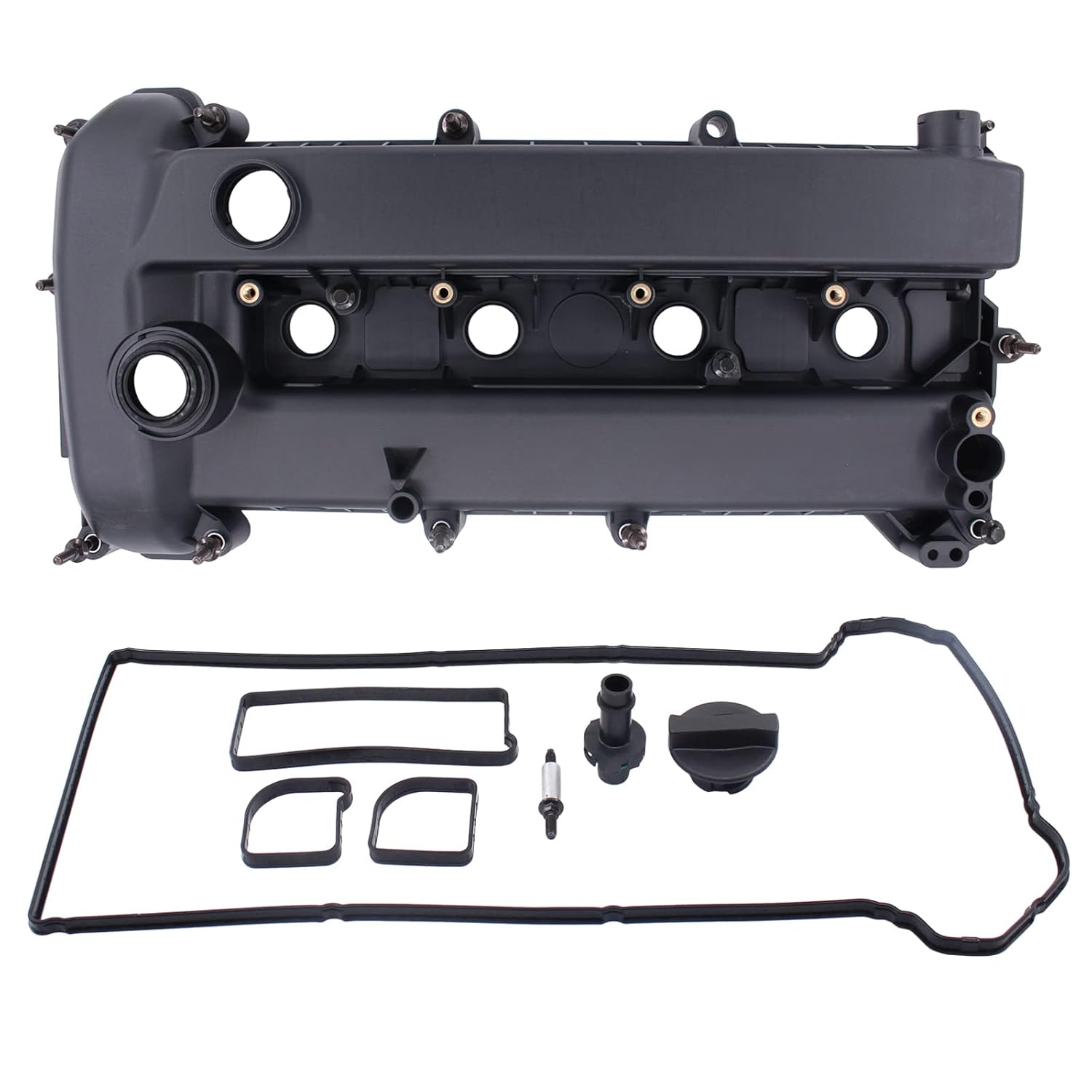 Newyall 2.0L 2.3L Engine Valve Cover with Gasket and Cap for Mazda 3 2.0L/2.3L 2006-2009 image number 3