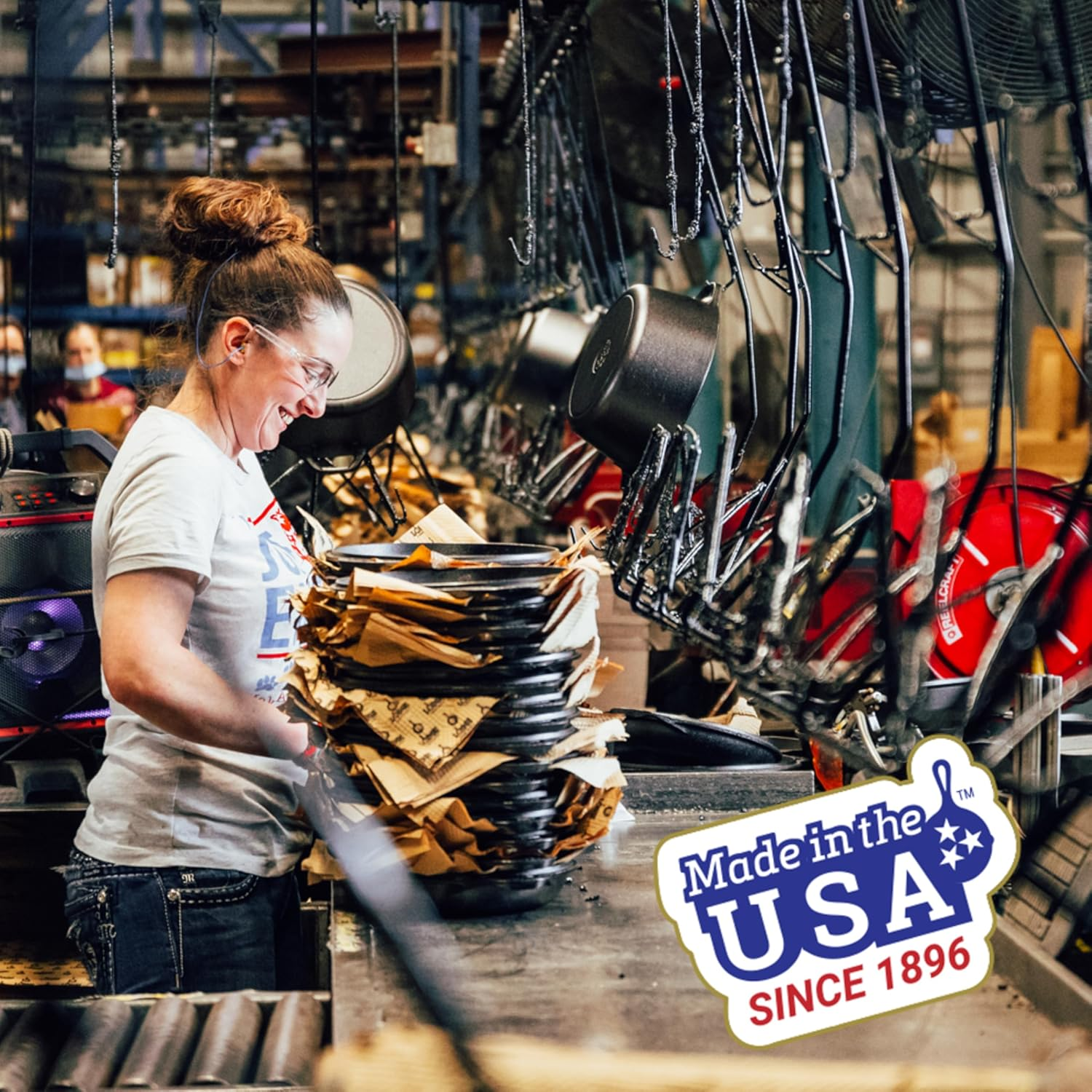 Lodge CRS10 Pre-Seasoned Carbon Steel Skillet 10" Black image number 5