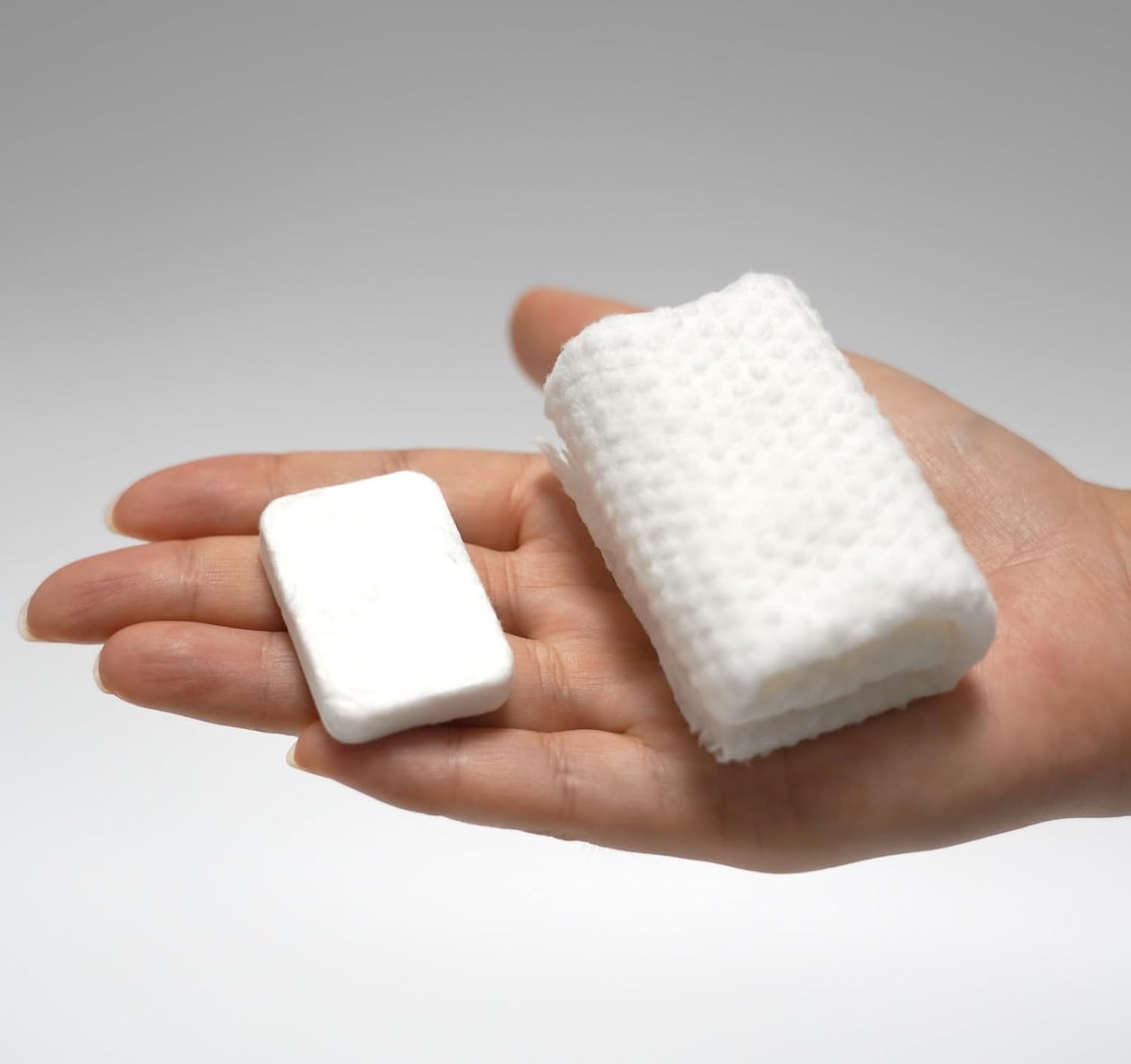 20 Pcs Compressed Towels for Travel, HOMIOVE Portable Thick Disposable Compressed Face Washcloths, Large Camping Cotton Soft Reusable Compression Towels for Home Hotel Guests Salon Outdoor Activities image number 4