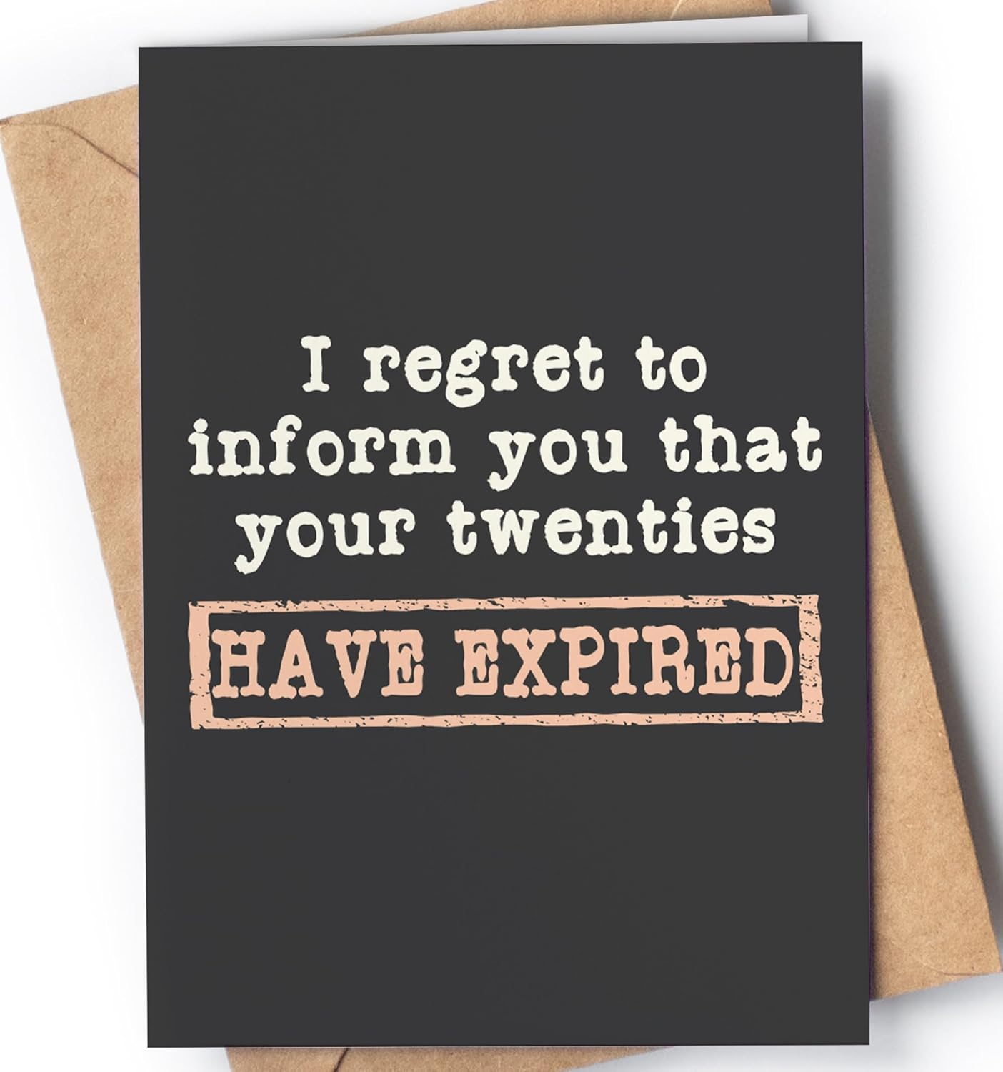 Funny 20Th Birthday Card for Daughter - Happy 20Th Birthday Card for Son - 20Th Bday Card for Niece, Nephew - 20 Years Old Card for Men, Women - Joke 20Th Birthday - Teens