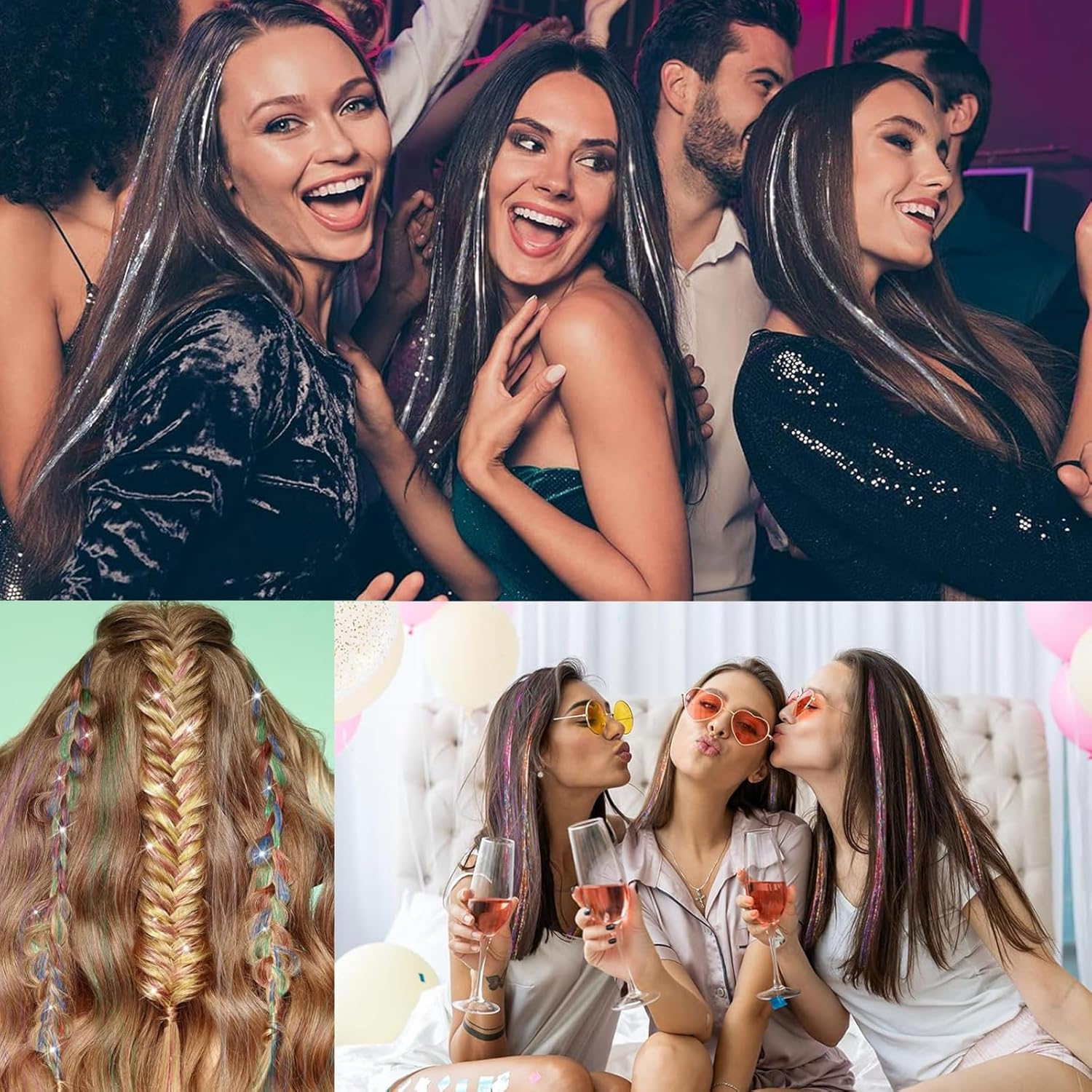 DHWEKU Micro Ring Needle Pliers, Hair Extension Pliers for Micro Nano Ring Opener and Removal Hair Pliers image number 4