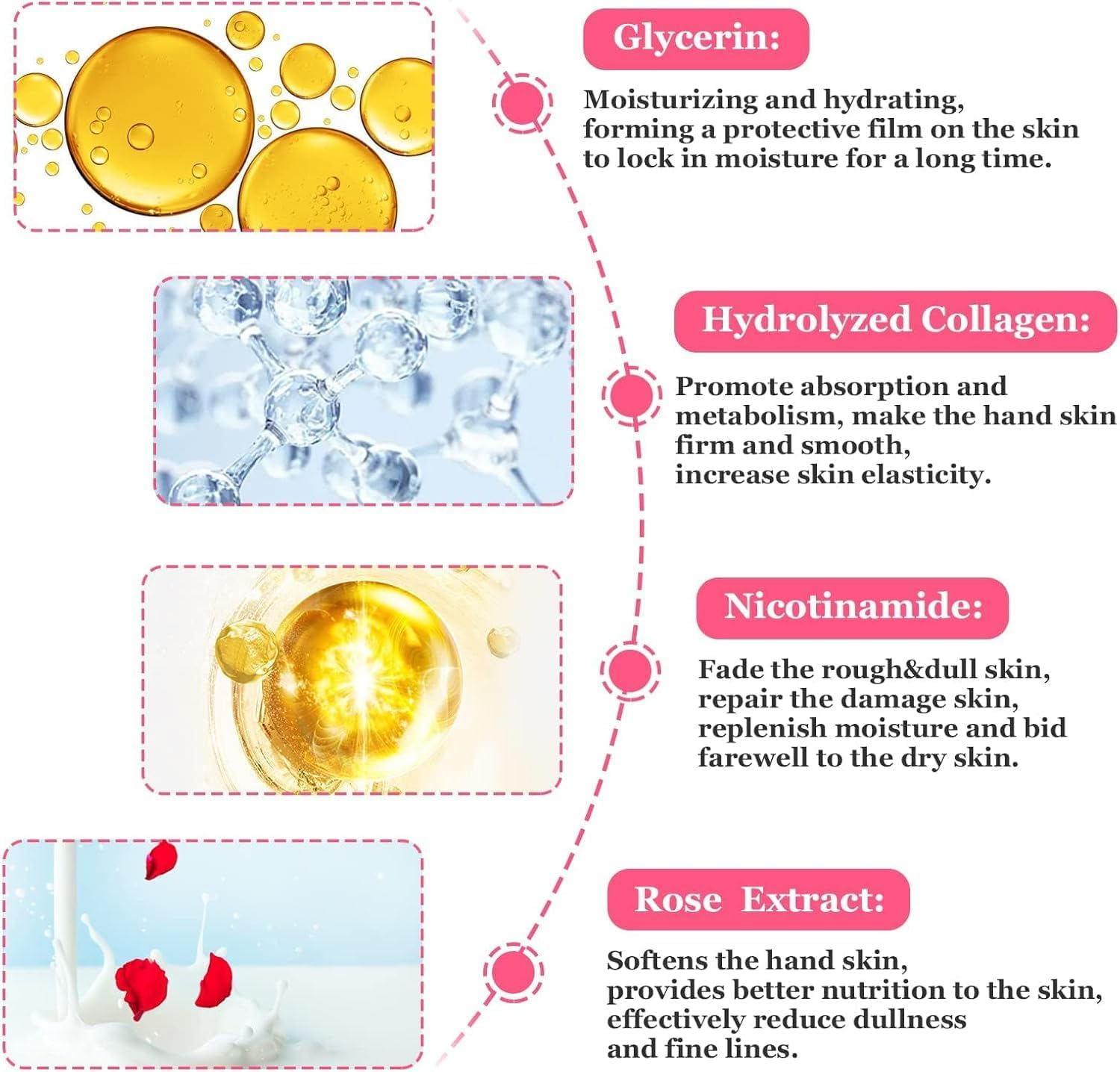 Hydrating Hand & Foot Mask Set | Ultra-Long Moisturizing Overnight Hand Mask + Foot Mask | Deep Repair for Cracked, Rough Skin | Suitable for Dry/Sensitive Skin - Blue image number 2