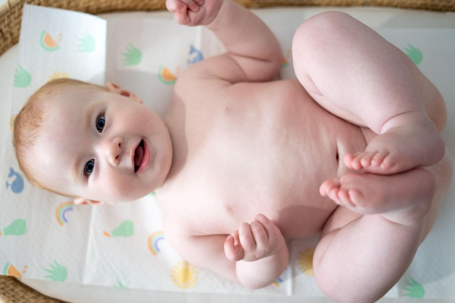 Tooshies Baby | Biodegradable Change Mats | Disposable | Plant-Based Materials | Waterproof Backsheet | Cute Prints | Recyclable Packaging | 10Pk (Pack of 3) image number 6