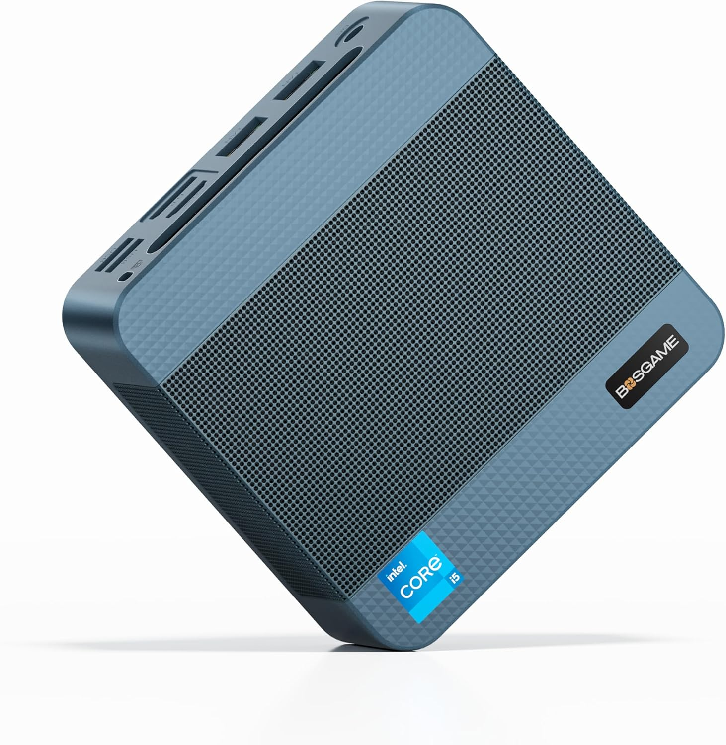 BOSGAME P2NEO Mini PC Intel Core I5 12450H(8C/12T,Turbo 4.4Ghz), 16GB DDR4 3200 Mhz 512GB M.2 Nvme Pcie SSD | Dual RJ45 LAN | HDMI | DP | USB-C (PD 3.0) | Wi-Fi 6 | Bluetooth 5.2 | USB 3.2 | image number 5