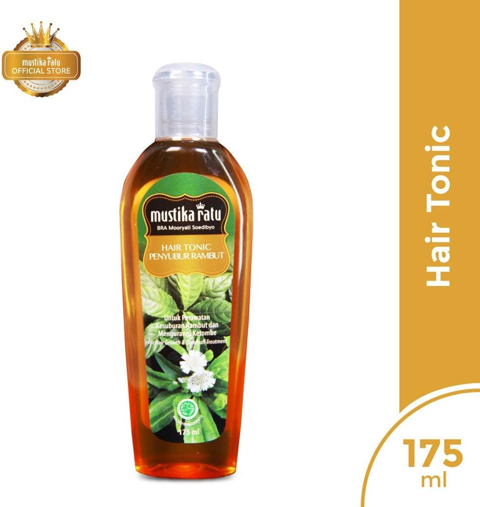 Mustika Ratu Penyubur Rambut, Hair Tonic 175Ml (Pack of 1) image number 4