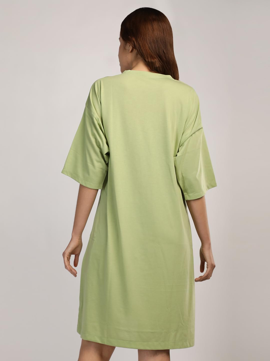 Duchess Mom T-Shirt Dress | Night Dress | Loose Fit | Pre and Post Pregnancy image number 3