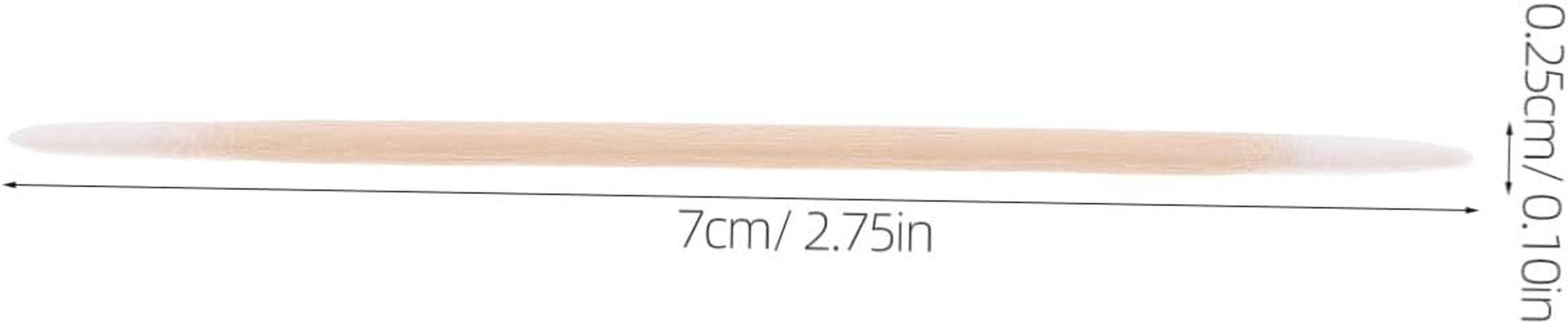 KICHOUSE Makeup Wipes Brow Tint Double Pointed Cotton Swabs Soft Gentle for Electronics Jewelry Cleaning image number 5