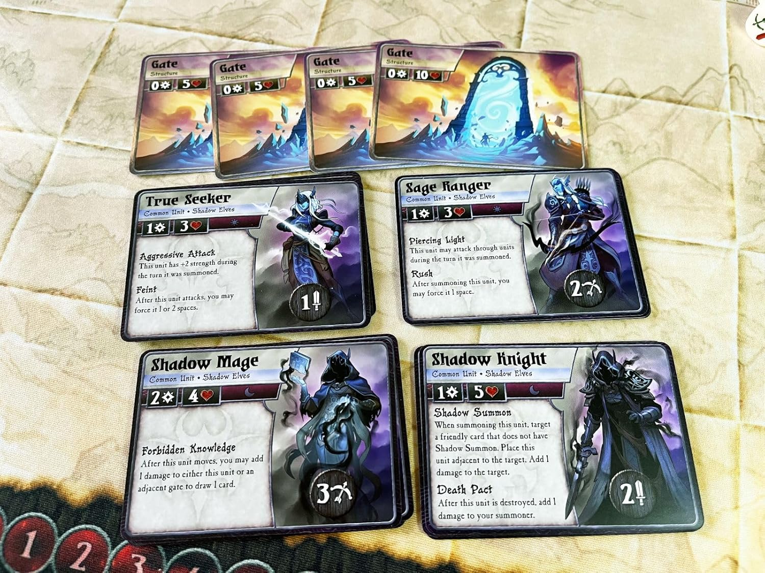 Plaid Hat Games Summoner Wars Second Edition Shadow Elves Faction Deck Board Game image number 2