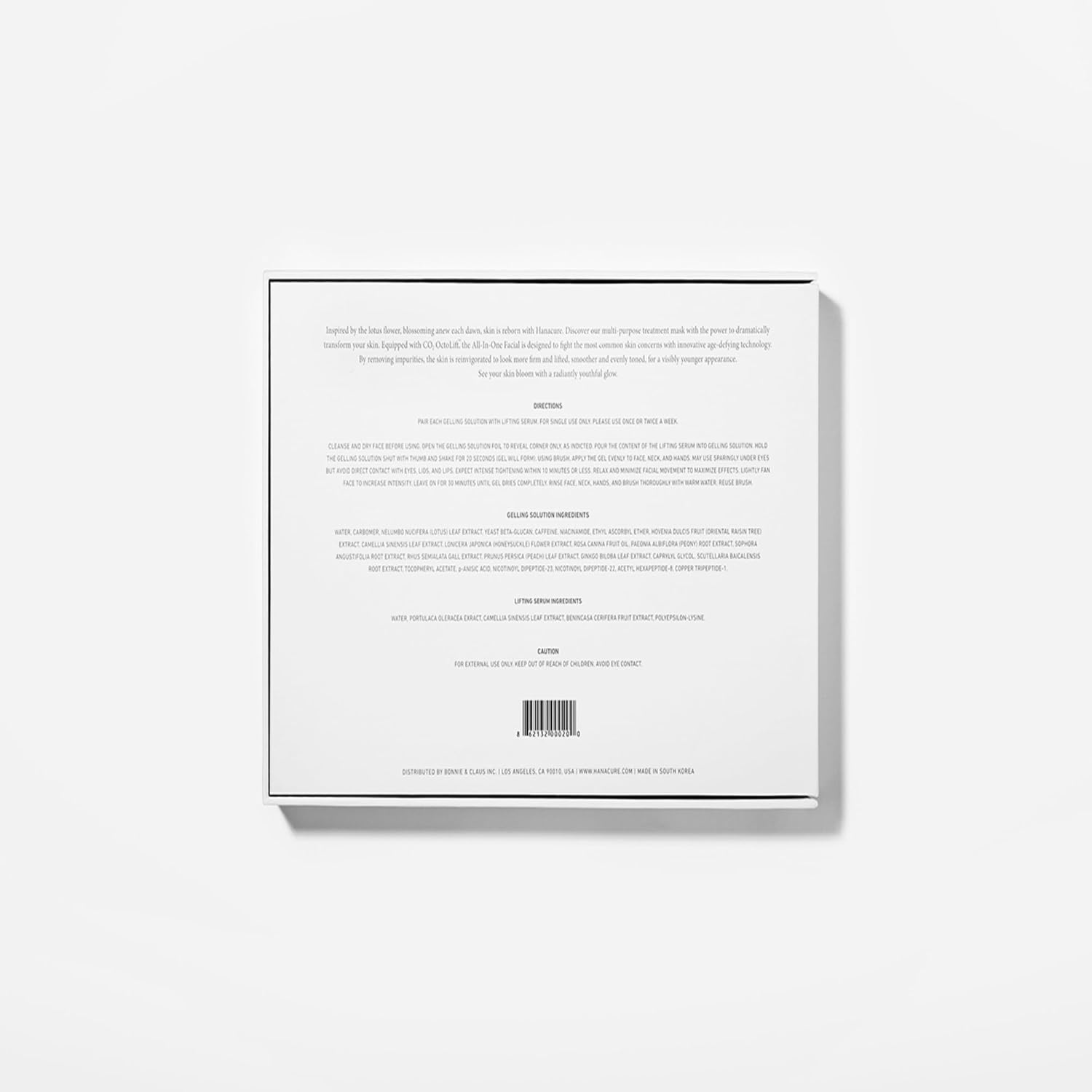 Hanacure All-In-One Facial - Starter image number 1