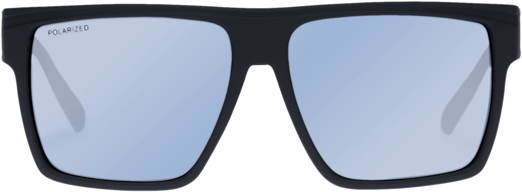 Le Specs Male Dirty Magic Black Rubber D-Frame Sunglasses image number 4