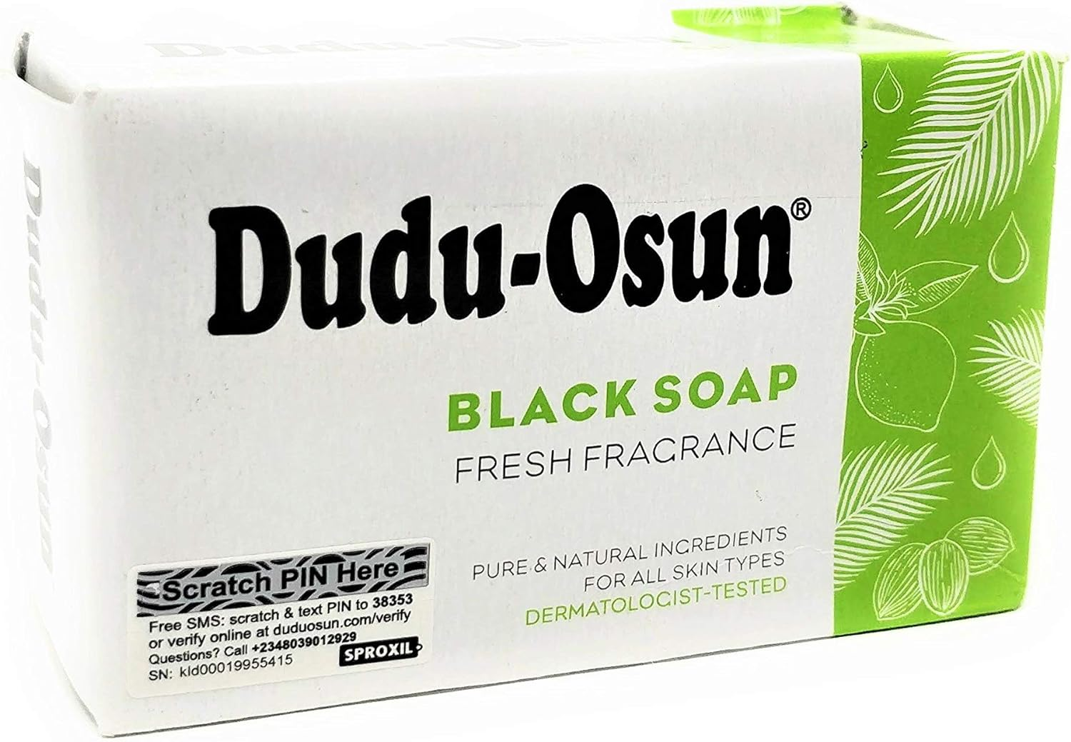 Tropical Naturals 3 Pack Dudu-Osun Black Soap Pure Natural Ingredients 5 Oz. US Ship image number 3