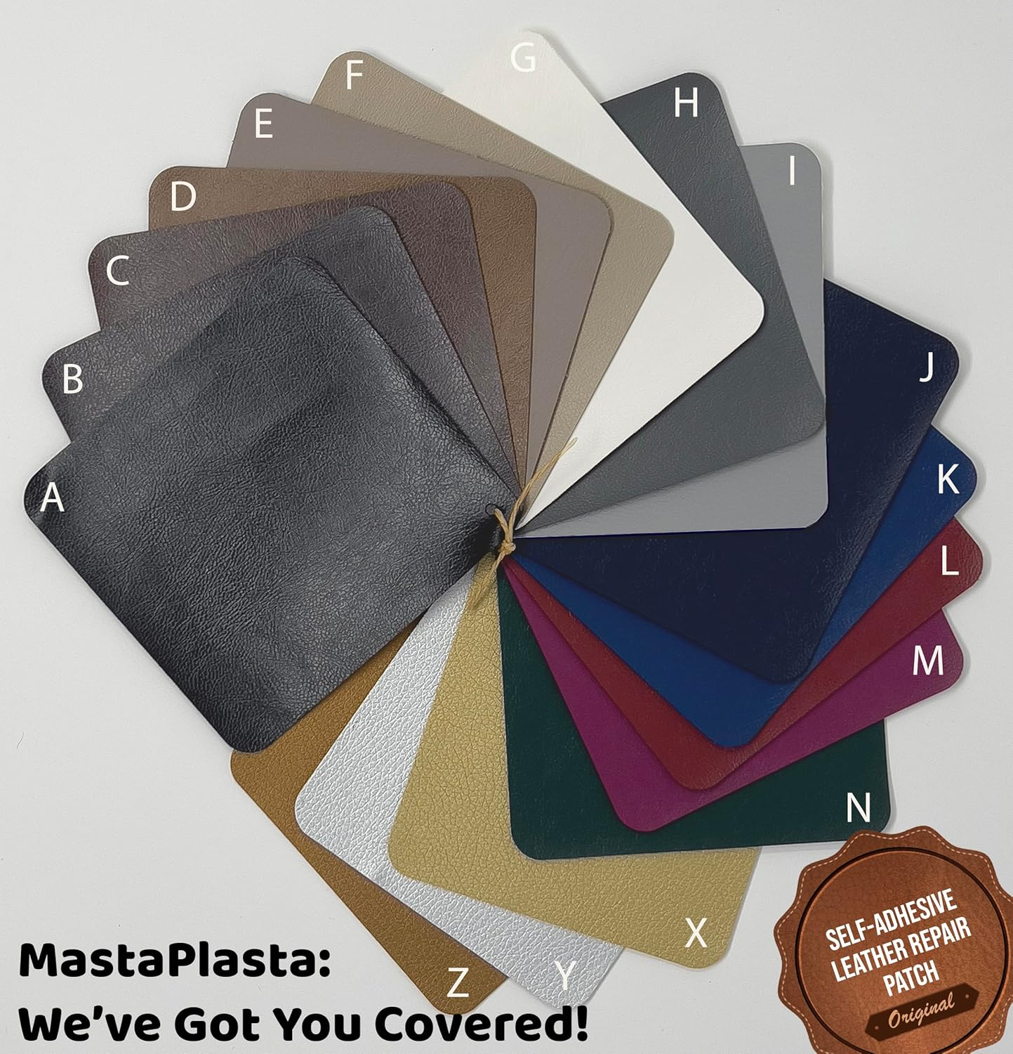 Mastaplasta Premium Leather Repair Patch - Black 10Cm X 6Cm (4In X 2.4In). Your Instant Stick-On Upholstery-Quality Repair for Sofas, Car Seats, Handbags, Jackets & DIY image number 4