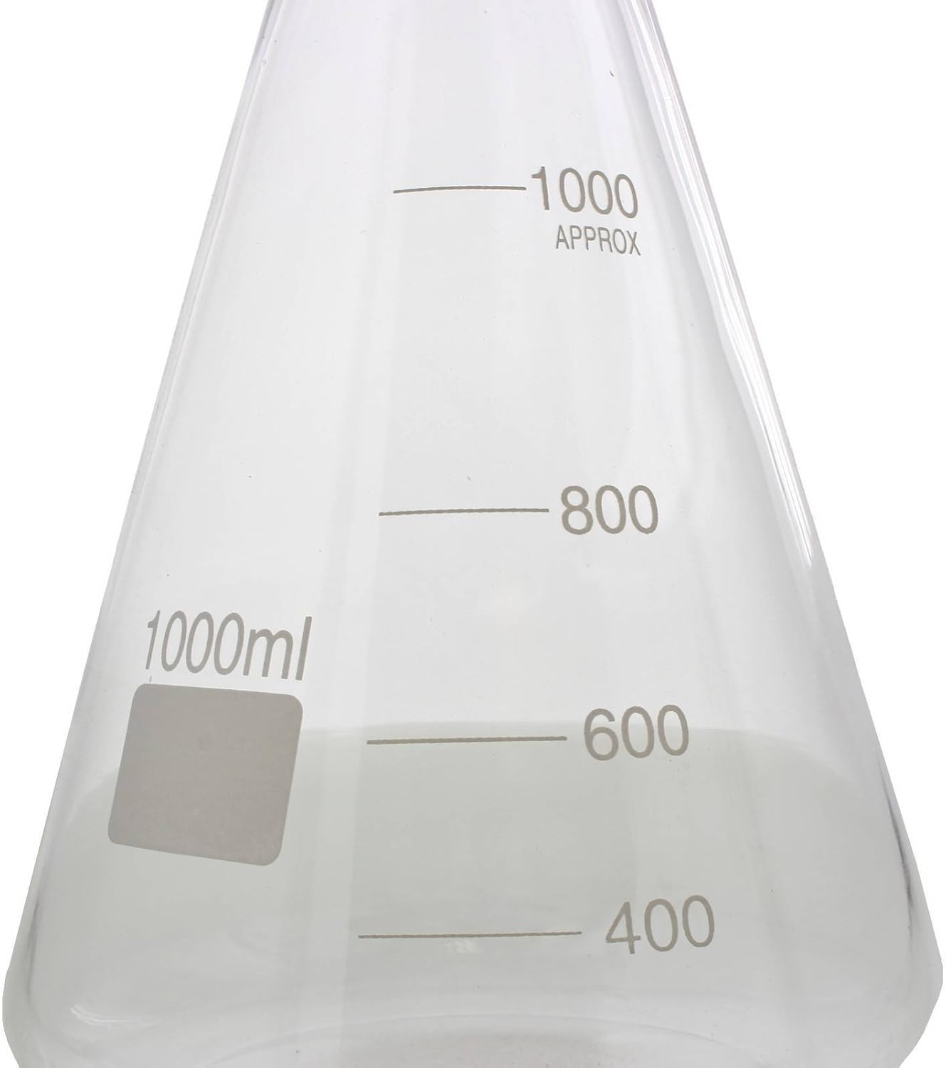 Erlenmeyer Flask 1000Ml Accurate Brewing Measurement Safe Packing Home Brew