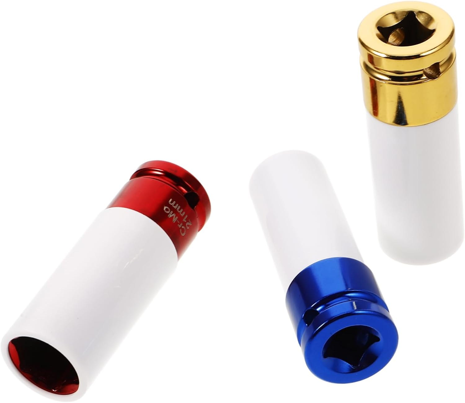 TIDTALEO 3Pcs Wheel Lug Nut Sockets Rim Protector Car Wheel Socket Set Non Marring image number 6