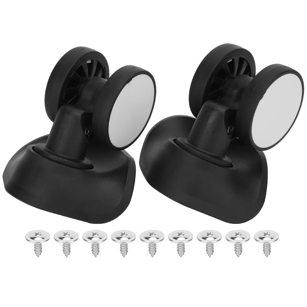Baxnore 1 Pair PP PET Suitcase Wheel, Wear Resistant Luggage Wheel, Universal Suitcase Replacement Wheel, Mute Luggage Replacement Wheel for Suitcase image number 4