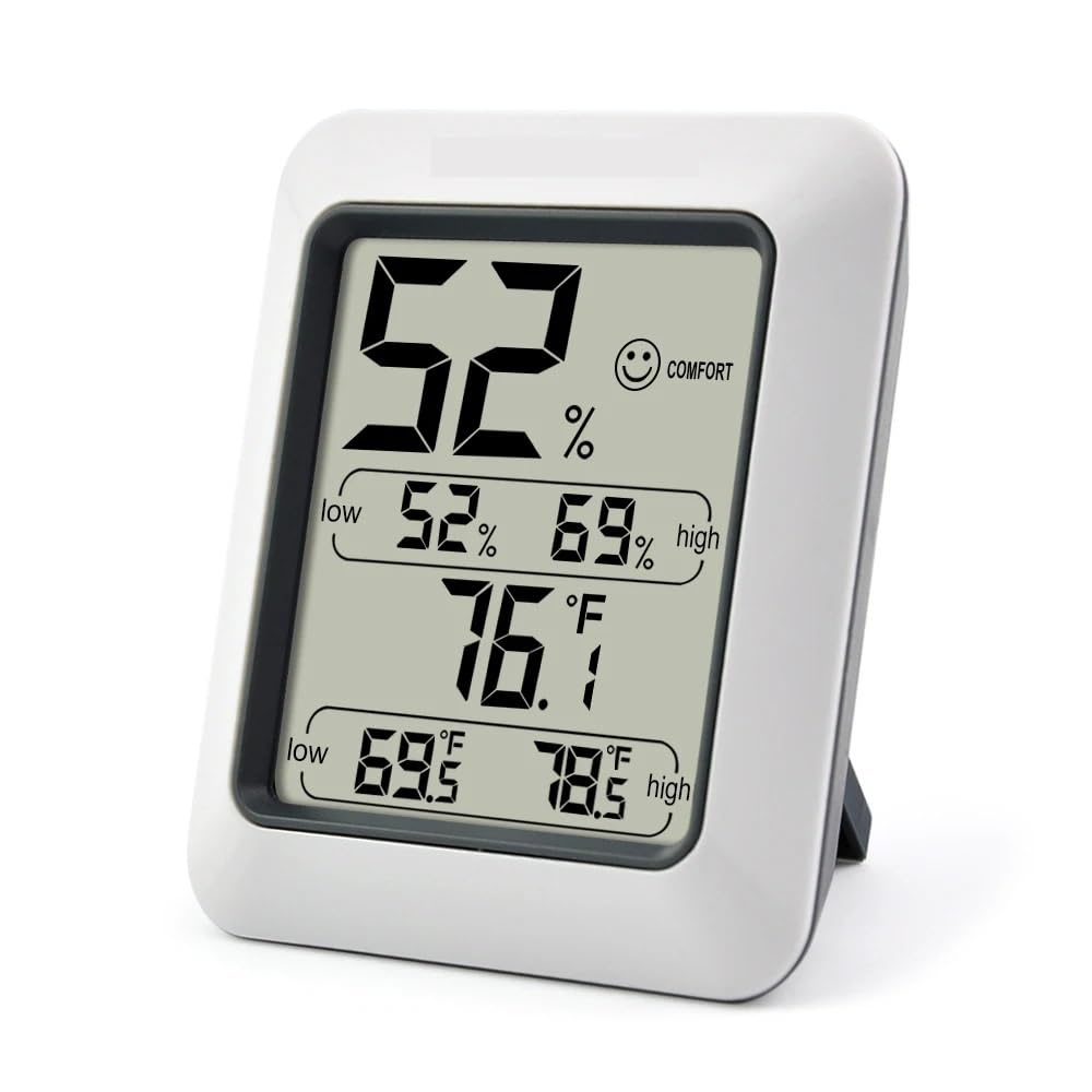 Digital Indoor Room Thermometer Hygrometer Temperature Humidity Monitor Weather Station for Home image number 3