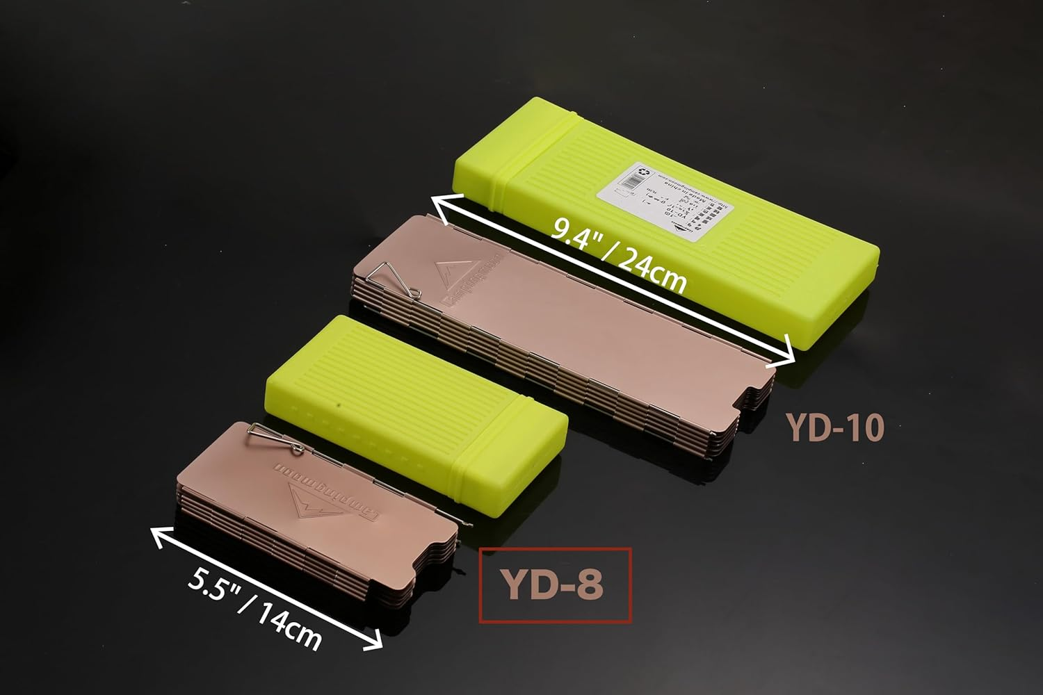 CAMPINGMOON 5.5 Inch High Camping Stove Windshield with Storage Box YD-8 - 8.66 Inch Height Yd-10 image number 7