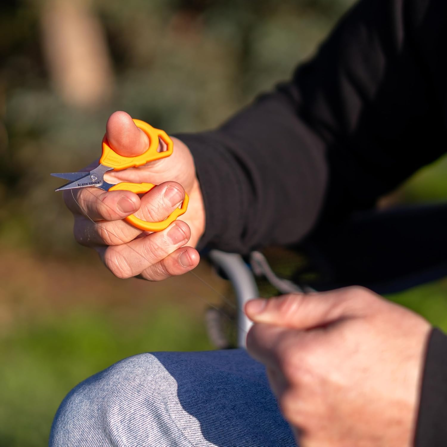 Klein Tools A-OFS000 Fishing Braid Scissors image number 1