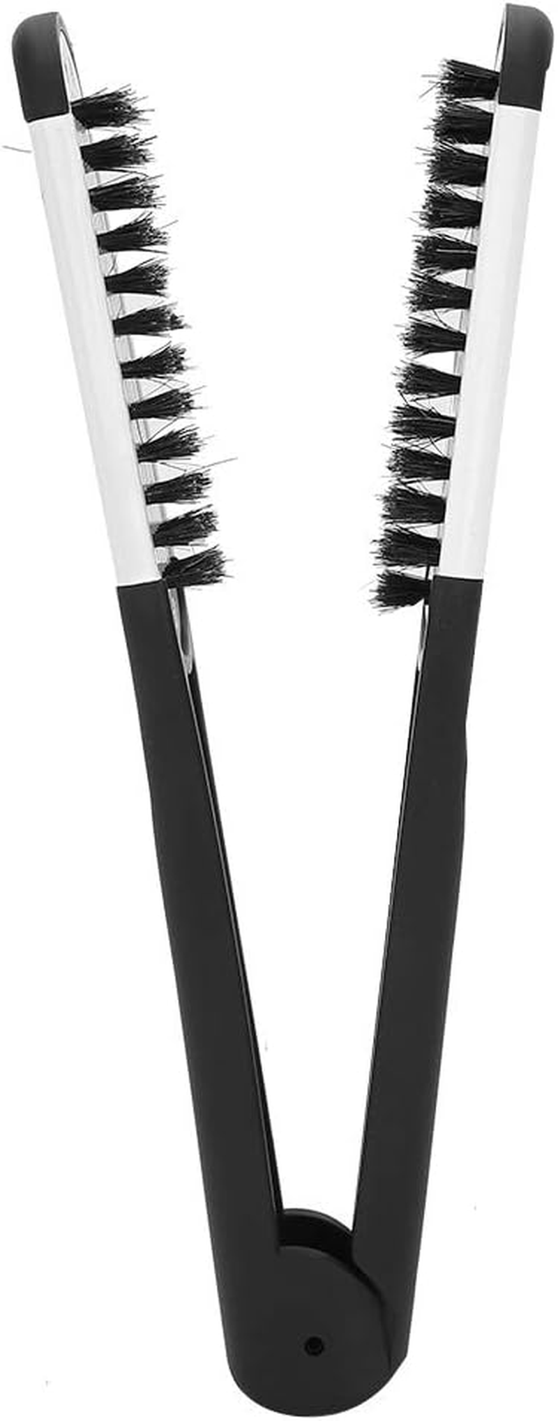 Peine Alisador De Cabello Cepillo Doble Cara Para Planchar Palo Plastico El Pelo Hair Straightening Clamps V Comb Straightener Professional V Shaped C image number 4