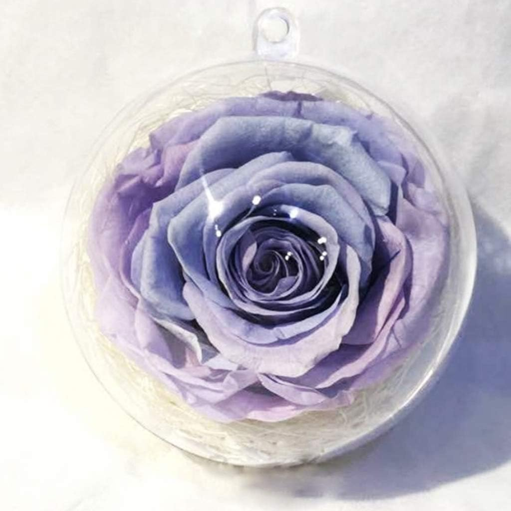 Clear DIY Fillable Plastic Ornaments Hollow Christmas Baubles Wedding Party Holiday Decoration- Pack of 30-4Cm image number 1