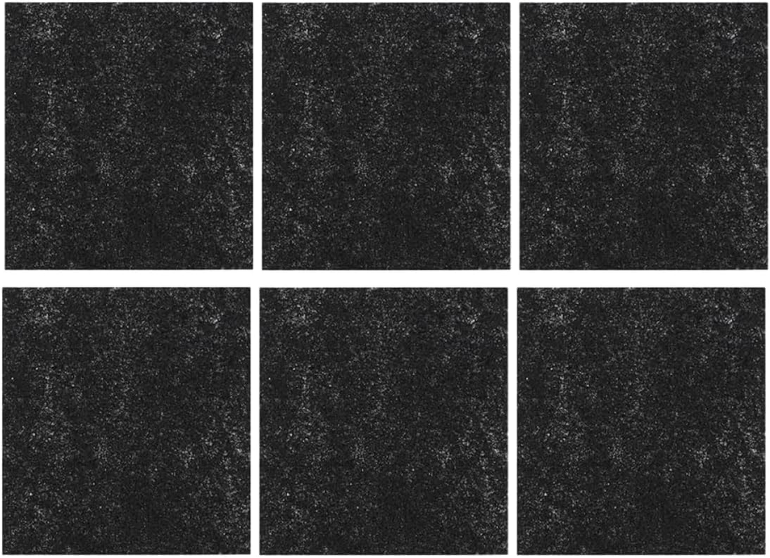 COLLBATH Cat Litter Box Freshness Filters 6Pcs Charcoal Filters for Odor Control Pet Odor Removers