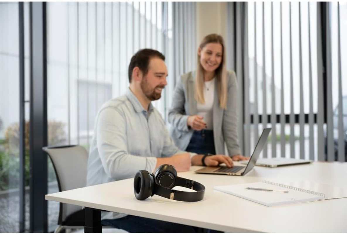 Hama Bluetooth&reg; Passion Turn Over-Ear Speaker EQ Foldable Headphones - Black