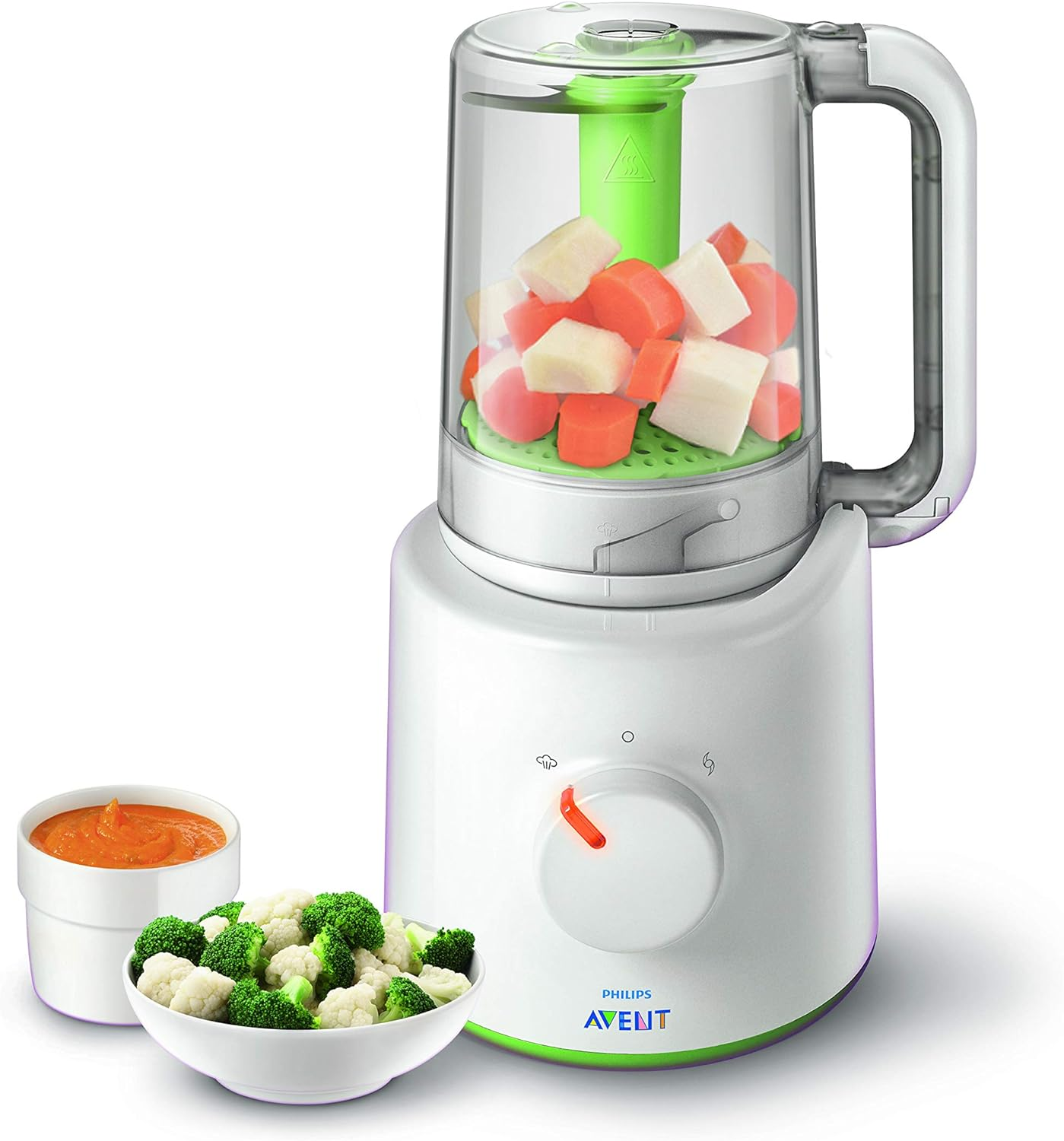 Philips Avent 2-In-1 Steamer Blender Healthy Baby Food Maker, SCF870/21 image number 4