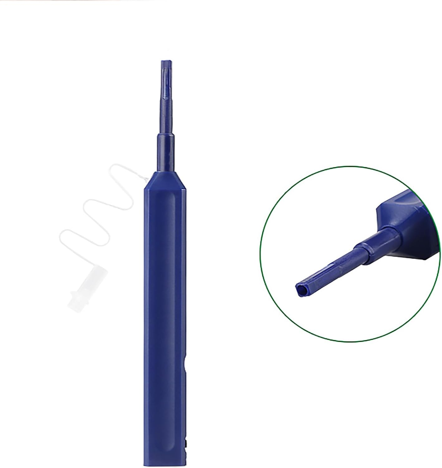 Fiber Cleaner - Fiber Cleaning Pen, Optical Connector End Cleaner | Fiber Connection Sweep Cleaning, Fiber Opt Cleaning Pen image number 4