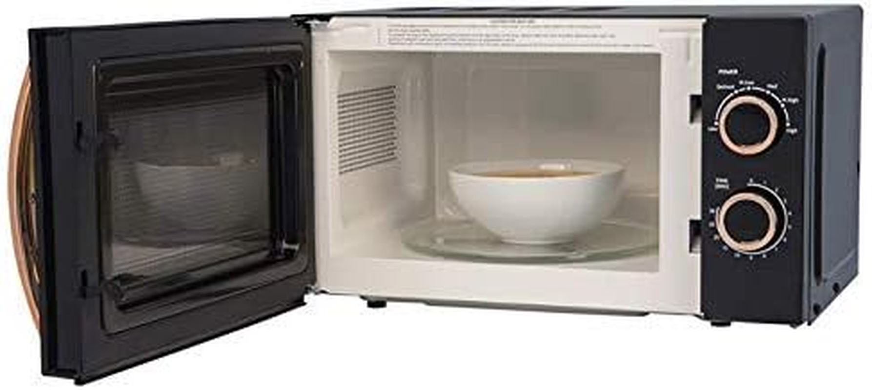 Russell Hobbs RHM1727RG 17 Litre 700 W Rose Gold Solo Microwave with 5 Power Levels, 30 Minute Timer, Defrost Setting, Easy Clean