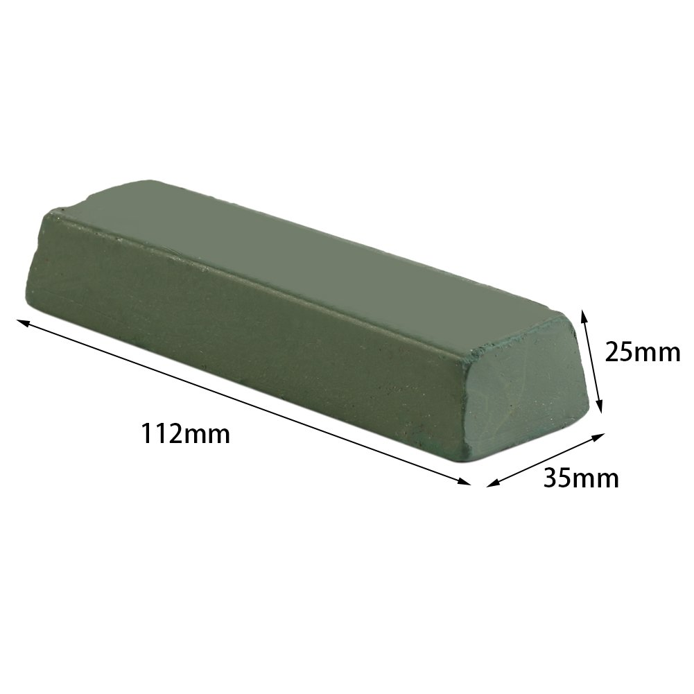 Buffing Compound, 140G Green Professional Abrasive Sharpening Polishing Paste Buffing Compound Metal Grinding Tool Leather Strop Polishing Compound for Sharpening Woodworking, Woodcarving