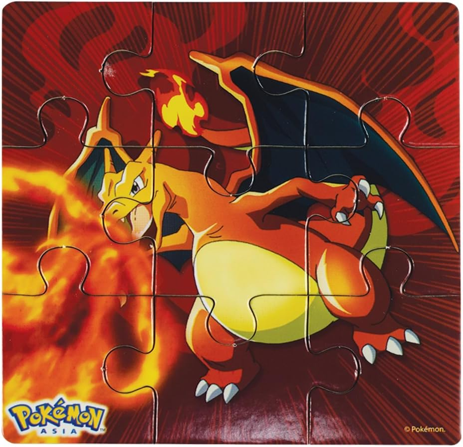 Pokemon Style Characters Zigsaw Puzzle, Pack of 6, Total 96 Pieces, Assortment 2 image number 5