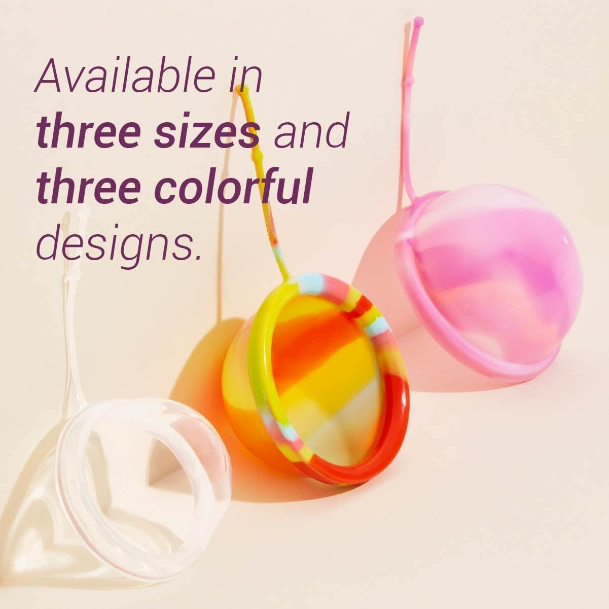 LUMMA Menstrual Disc - Includes Carrying Pouch & Silicone String for Easy Removal - Comfortable & Sustainable Choice to Tampons - Leak-Proof Reusable Medical Grade Silicone - Pink Love, Short Cervix image number 5