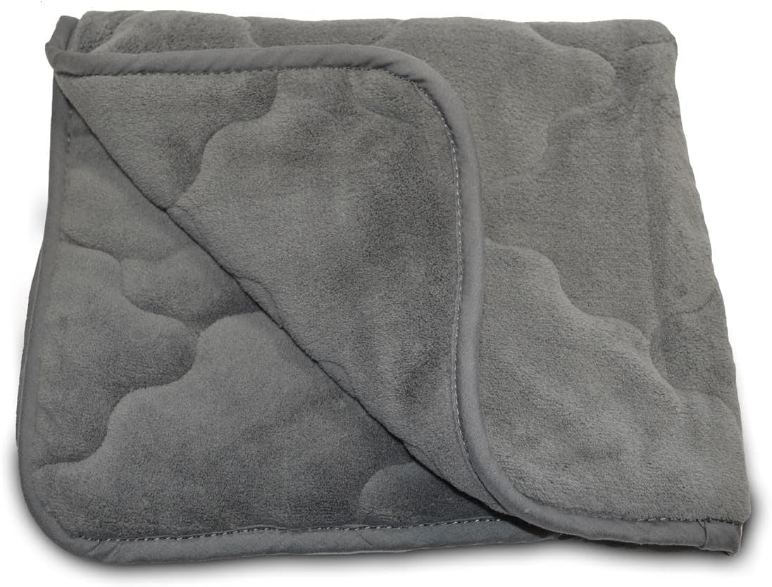 Ggm Dog Blanket 100 X 120 Cm Anthracite for Allergy Sufferers Dogs Cuddly Soft