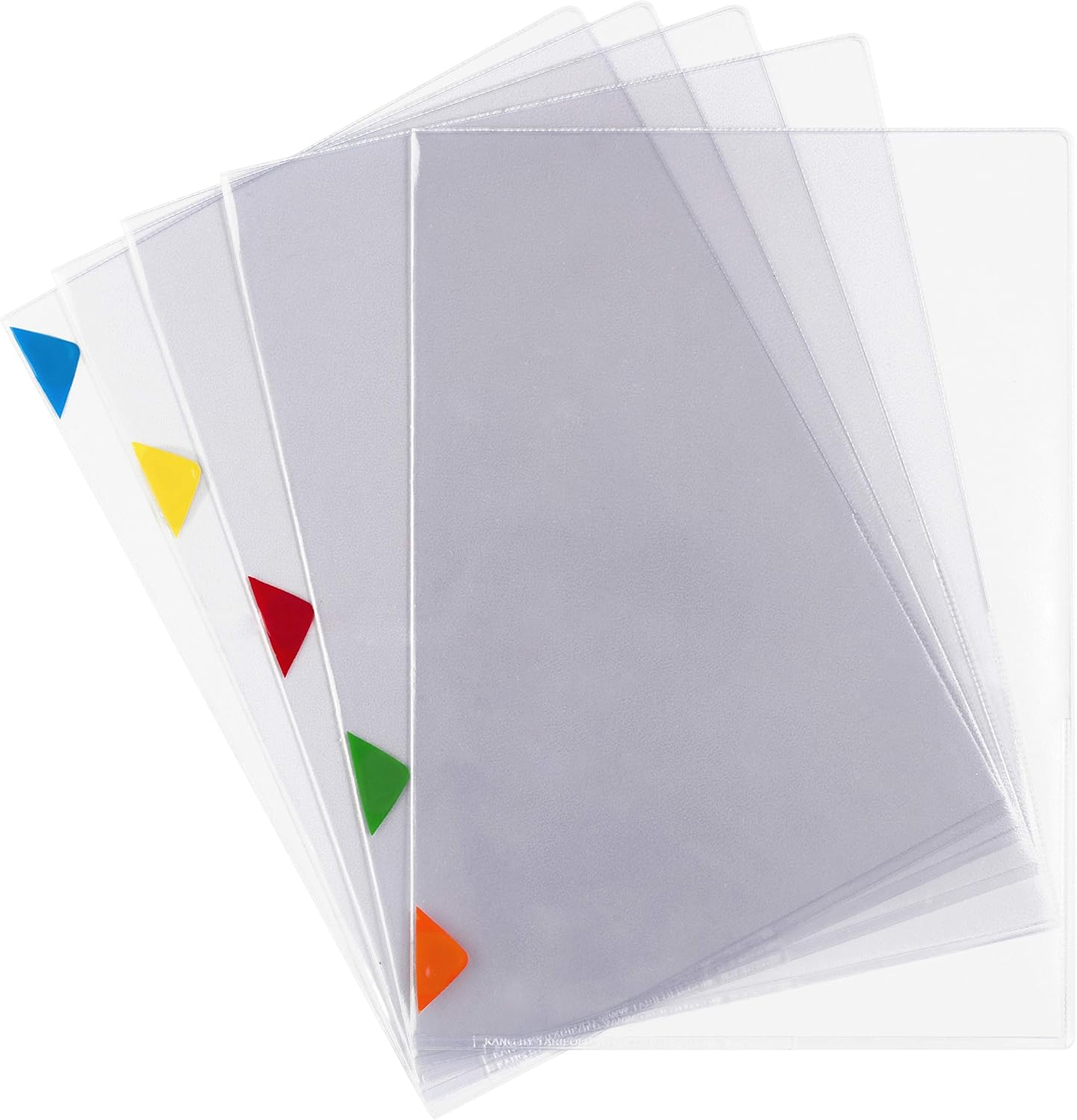 Tarifold ES 511519 - Pack 5 Nail File PVC A4+ PVC Long Life, Extra Heavy Duty - Large Capacity, Assorted Colors, 5U.