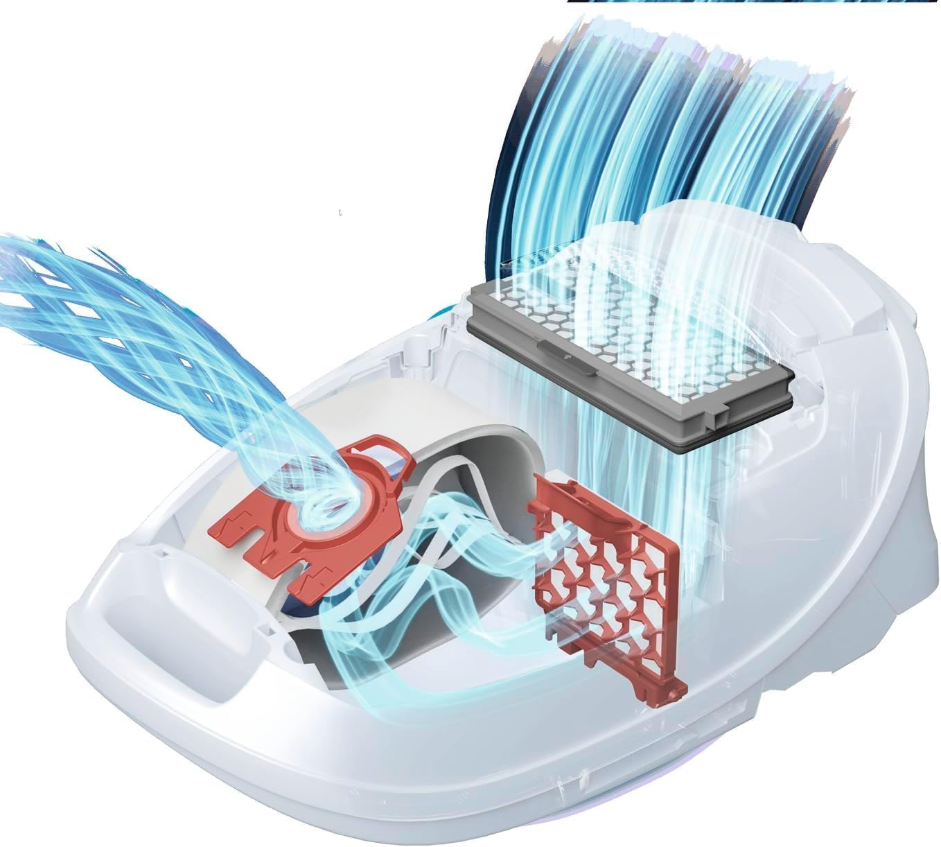 Miele FJM Hyclean Pure Vacuum Cleaner Dustbags, Vacuum Bags for Compact C1/C2, Complete C1 and S6/S4 Vacuum Cleaners, Pack of 4 image number 1