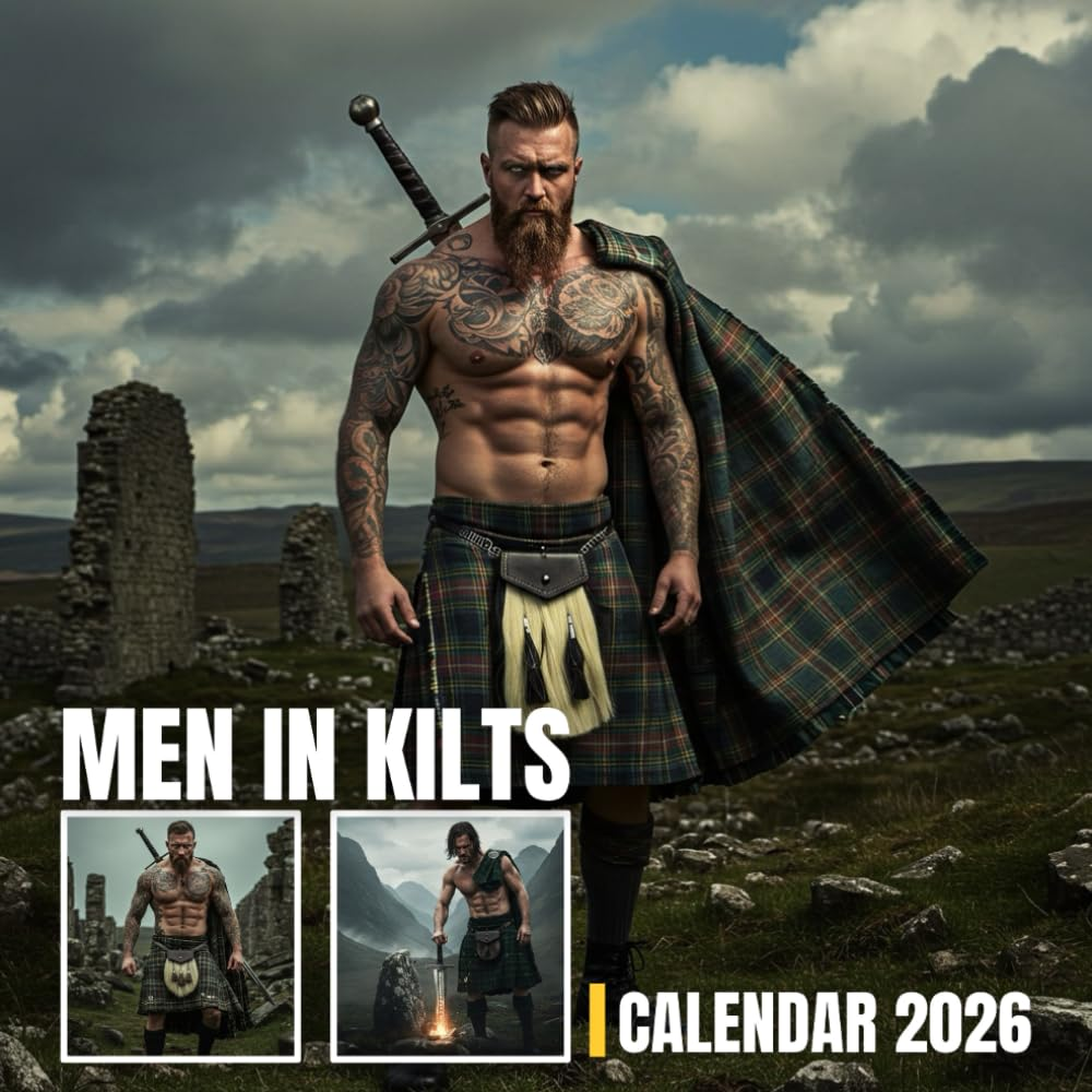 Men in Kilts Calendar 2026-2027