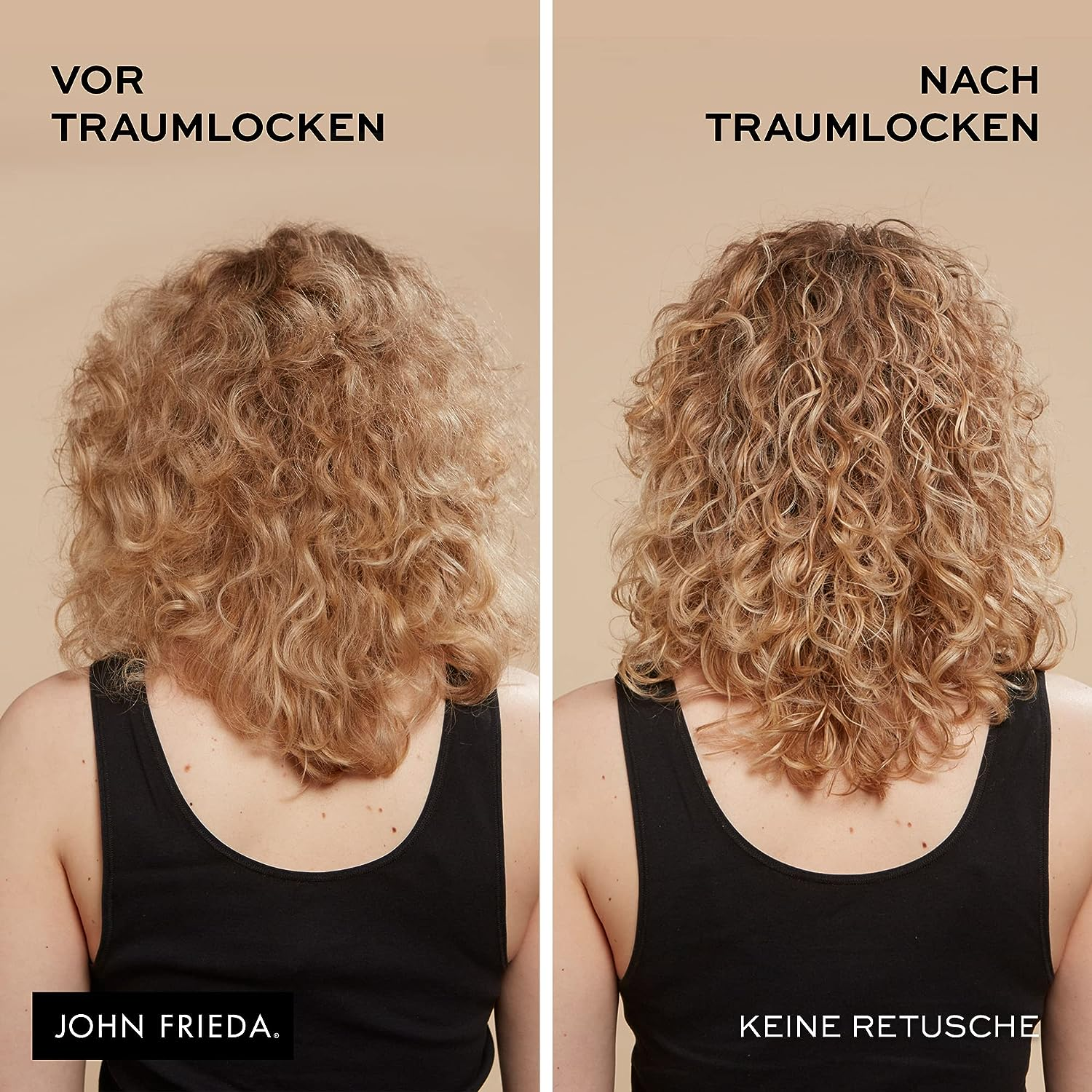 John Frieda Traumlocke Shampoo/Conditioner Value Set - Contents: 1X Shampoo 500 Ml & 1X Conditioner 500 Ml - Refillable - Frizz Ease Series - for Curly & Wavy Hair image number 4