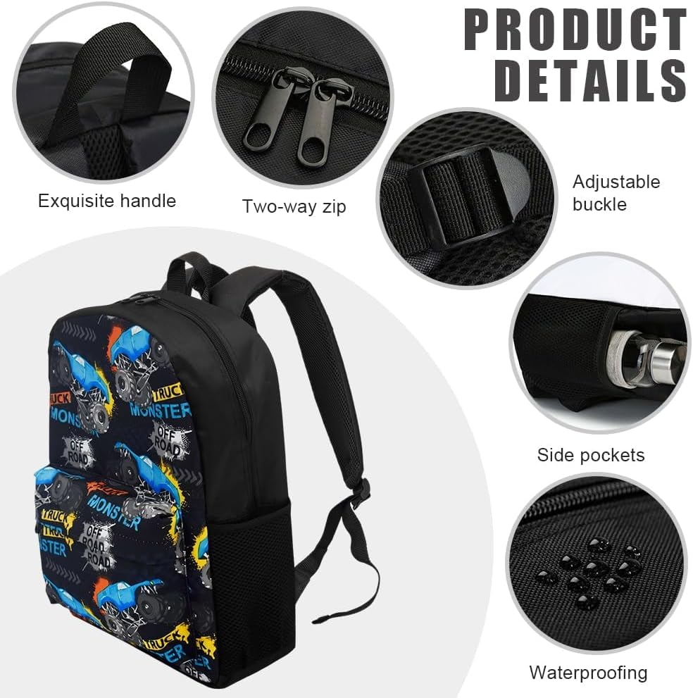 Cute Backpack,Causal Travel School Bags Laptop Backpack for Teenage Girls Lightweight Rucksack Water Resistant Bookbag College Girl Boys Daypack Travel 40X29X12.5Cm image number 2