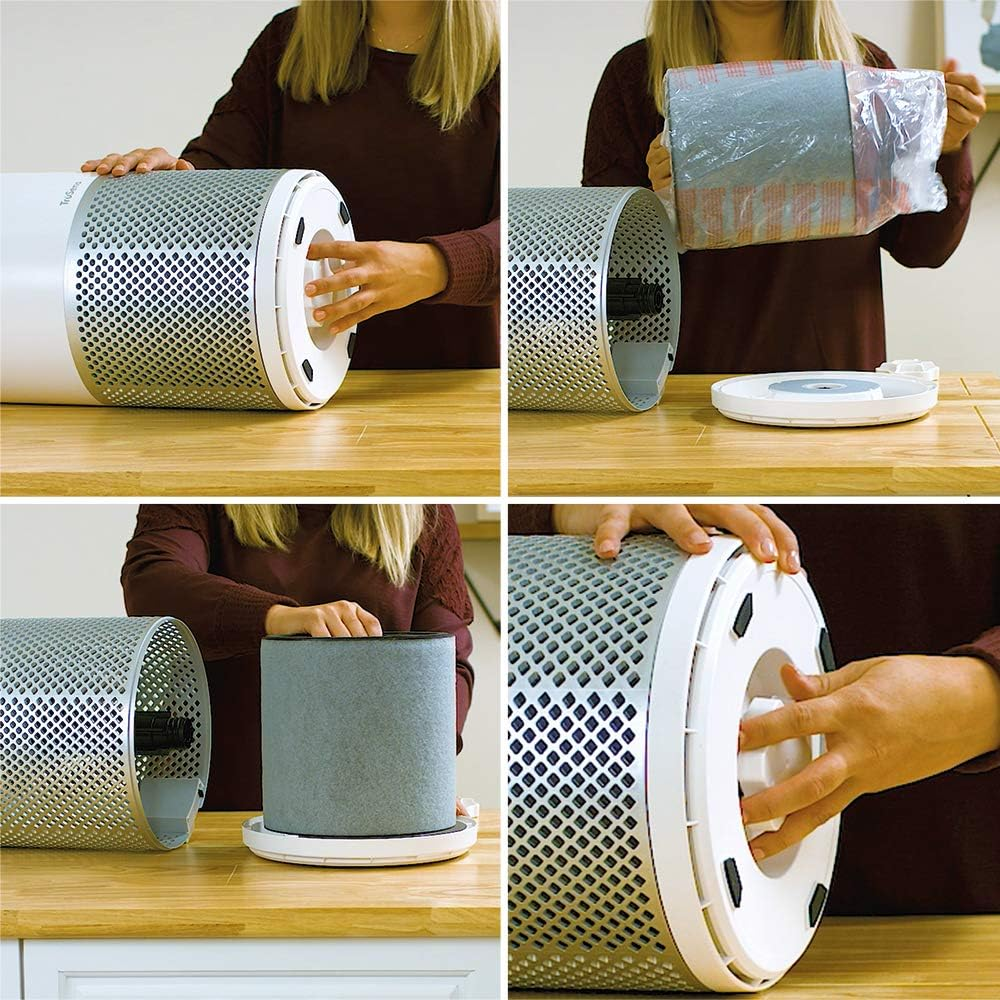 Leitz Trusens Allergy and Flu Replacement Anti-Viral 3-In-1 HEPA Filter Drum, Mesh Prefilter, HEPA Filter, Carbon Filter, for Leitz Z-2000/Z-2500 Air Purifier, Removes Odours and Vocs, 2415117 image number 5