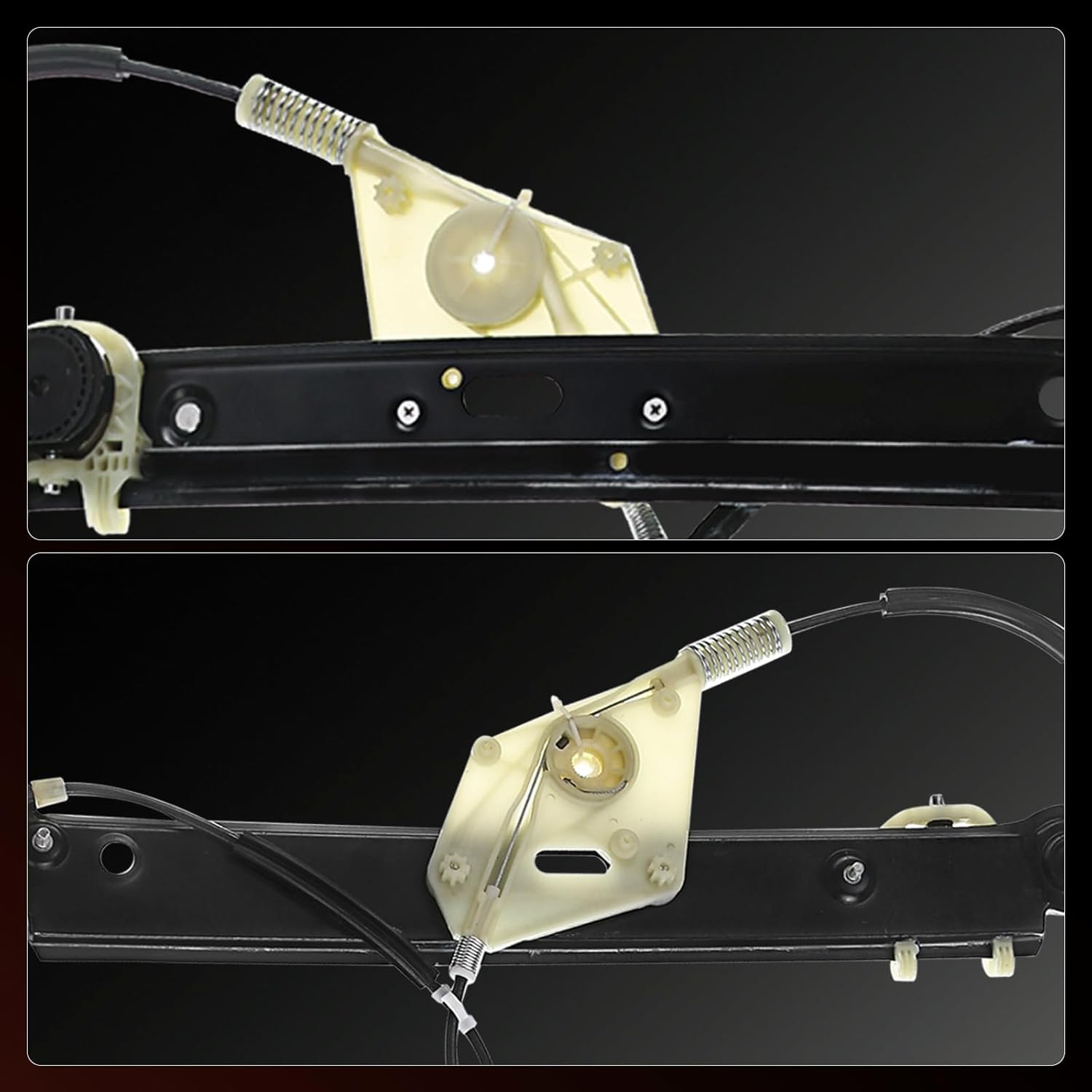 Frankberg 1X Electric Window Regulator Front Left Compatible with E81 E82 E88 116 118 120 123 125 135 Hatchback Coupe Convertible 2006-2013 51337165595 image number 4