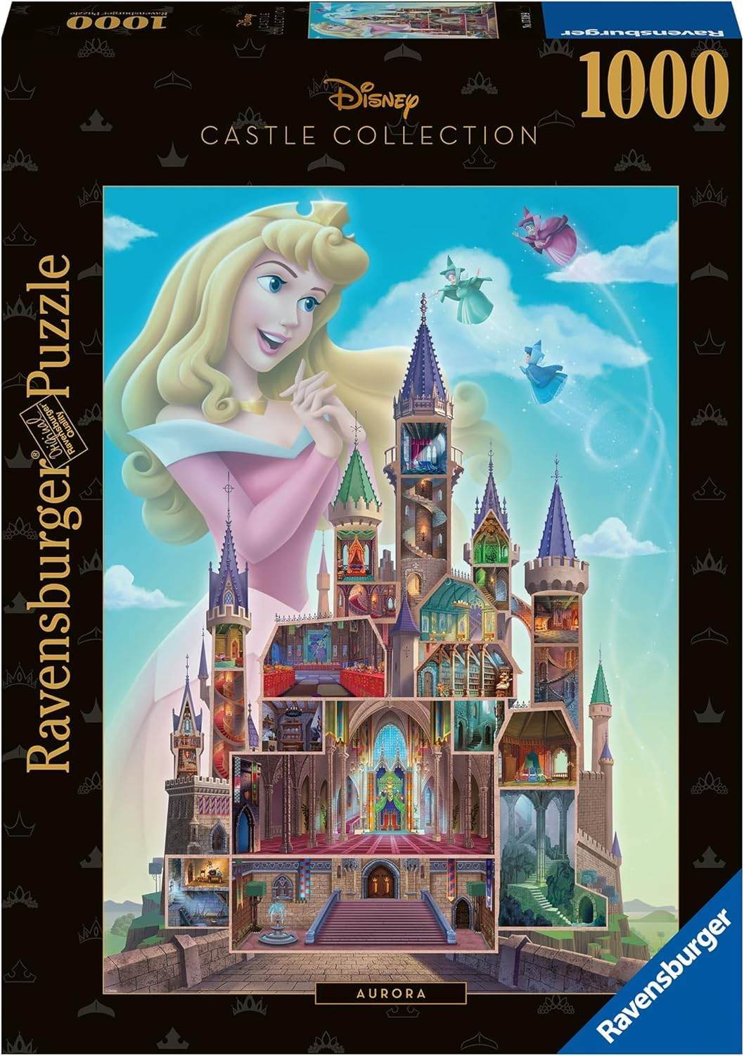 Ravensburger Disney Castles Cinderella 1000 Piece Jigsaw Puzzle for Adults & Kids &ndash; Premium Quality, Softclick Technology image number 3