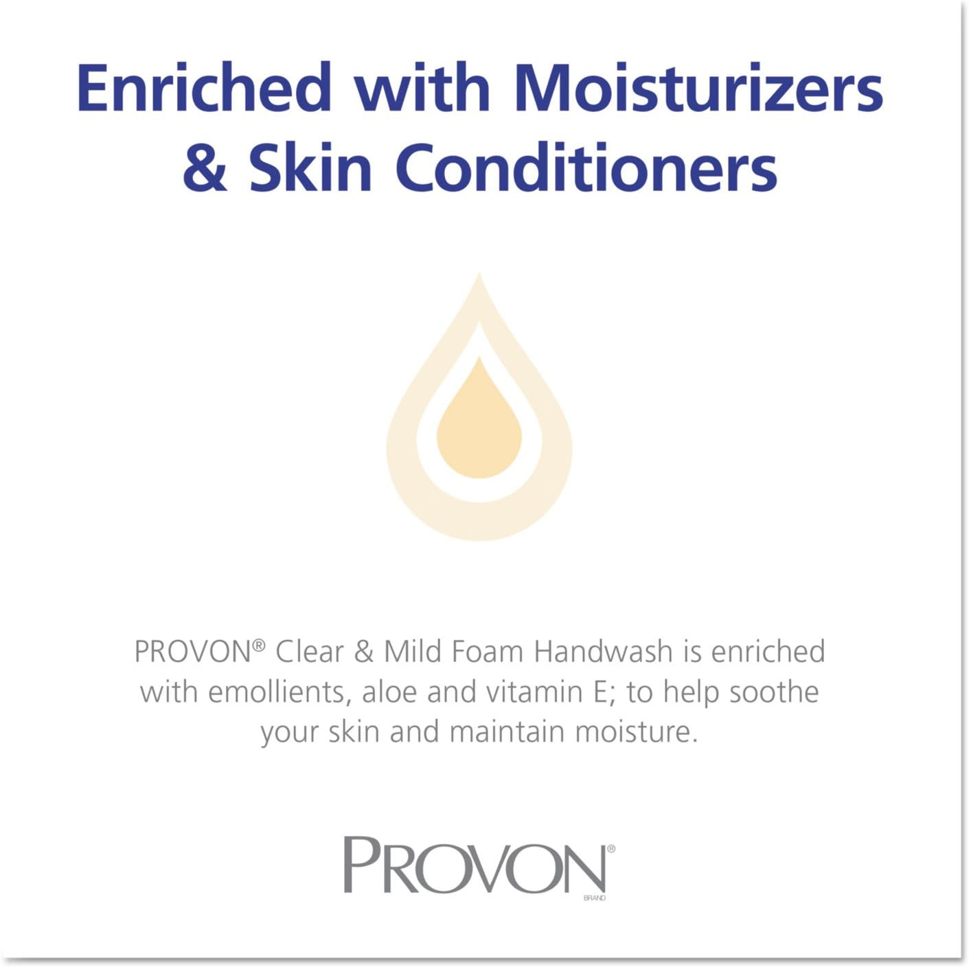 Clear & Mild Foam Hand Wash, 1200Ml Refill, Unscented image number 3